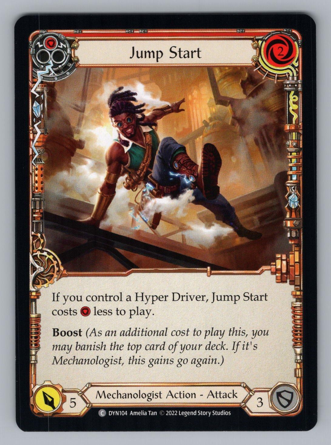 JUMP START (RED) DYN104 C FLESH AND BLOOD NM WISNU TAN