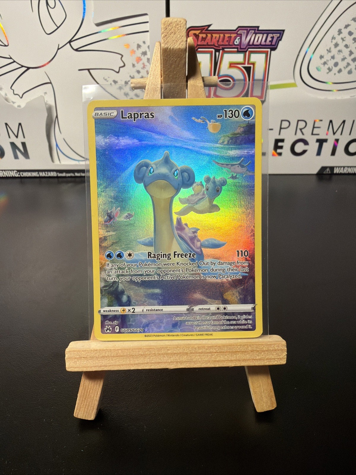 Lapras GG05/GG70 Crown Zenith Galarian Gallery Ultra Rare Holo