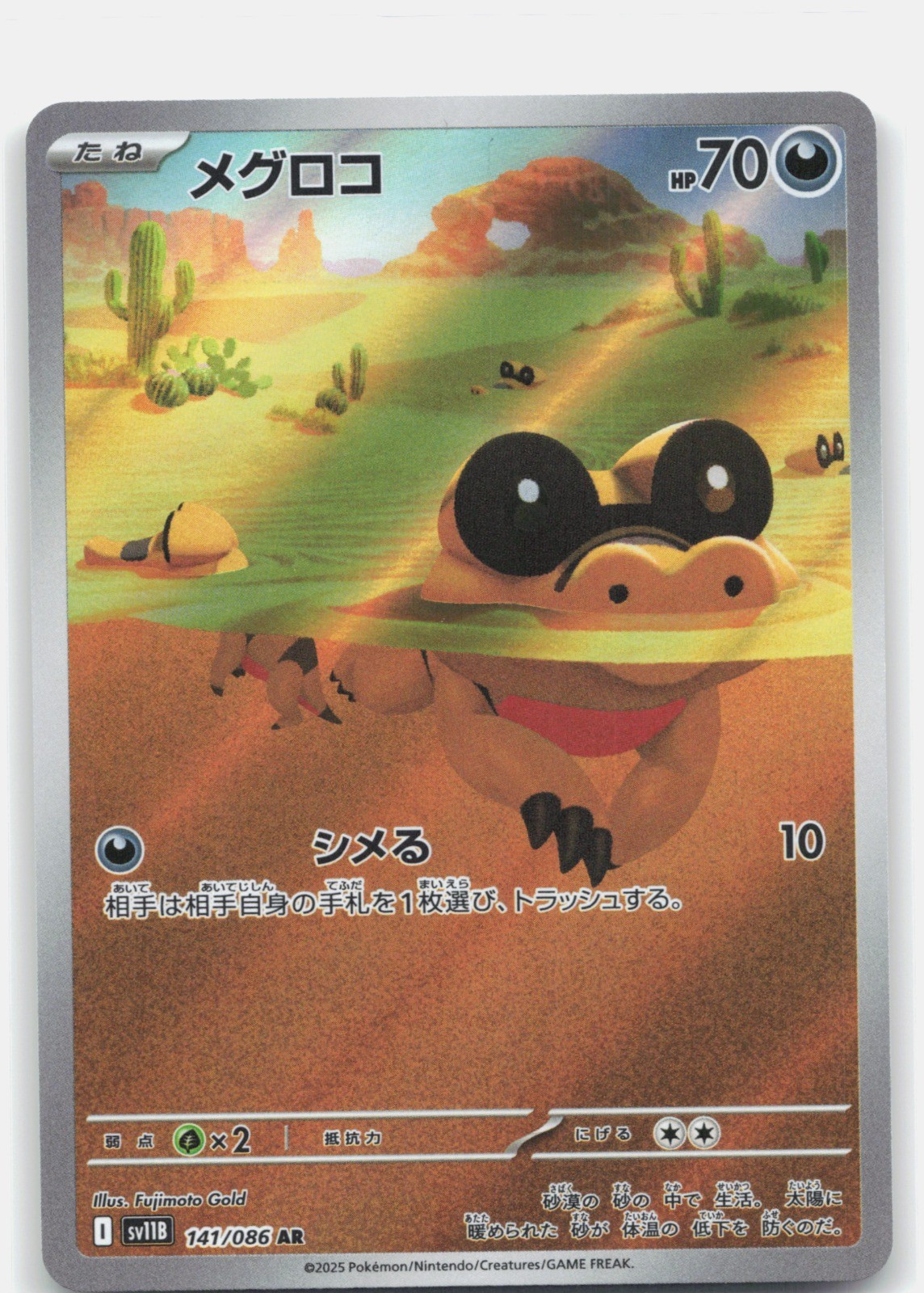 Sandile Holo Art Rare SV11B: Black Bolt 141/086
