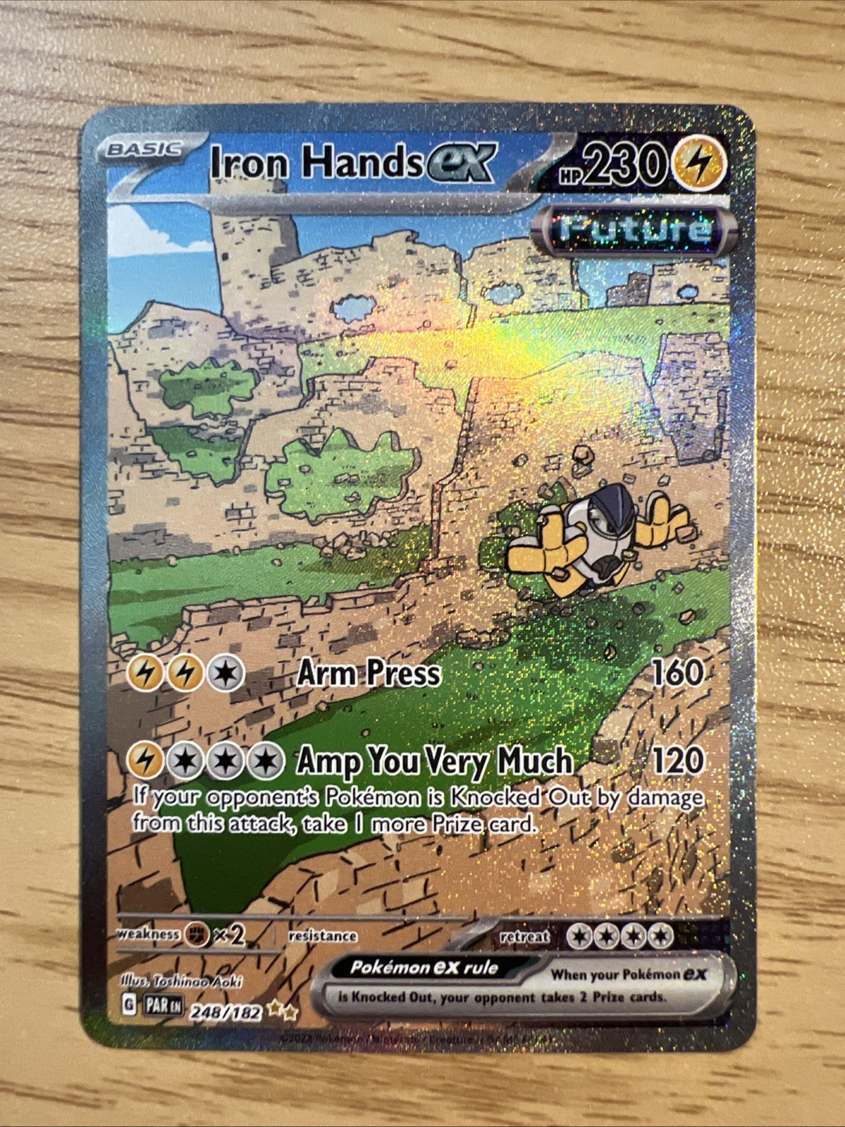 Iron Hands ex 248/182 SV04: Paradox Rift Holo NM