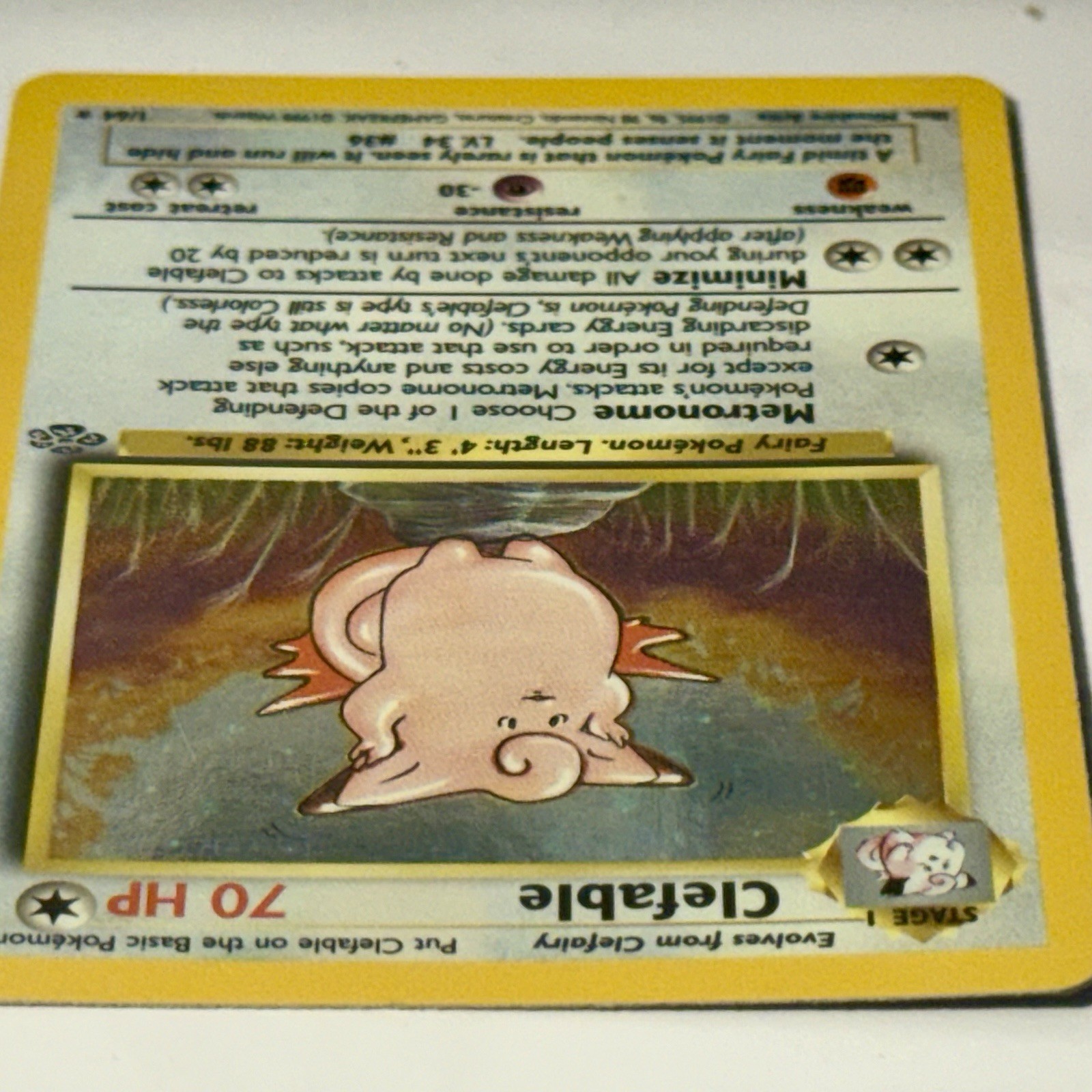 Clefable 01/64 Jungle Holo