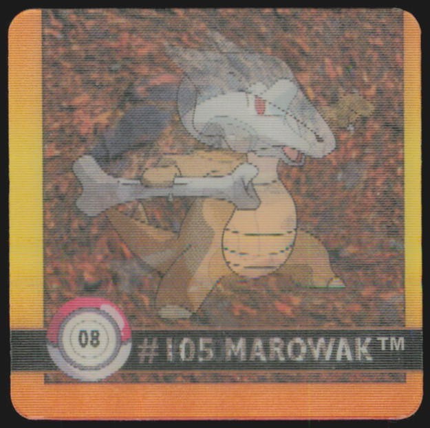 Pokemon Artbox Action Flipz 3D Cubone & Marowak #8