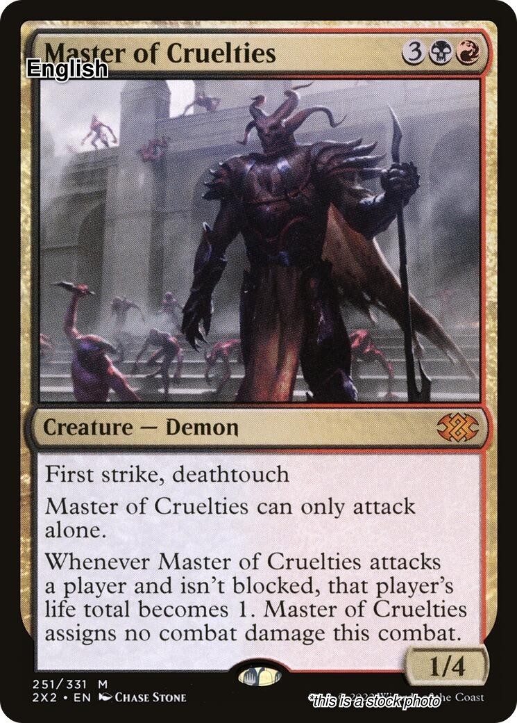 Master of Cruelties EN [2X2 – 251] – NM TCG MTG