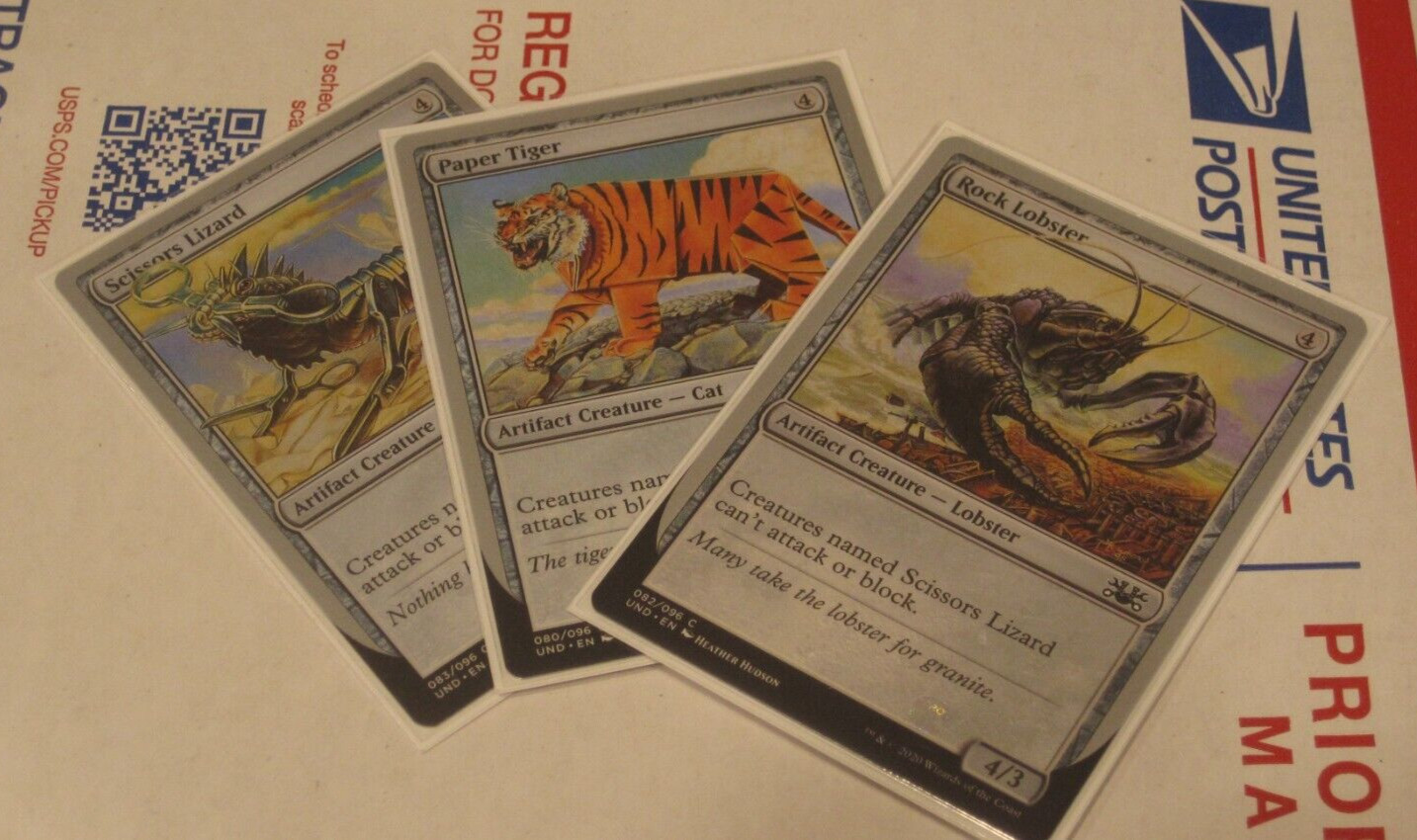 MTG Rock Paper Scissor (Lobster Tiger Lizard) Gift Set – Unsanctioned