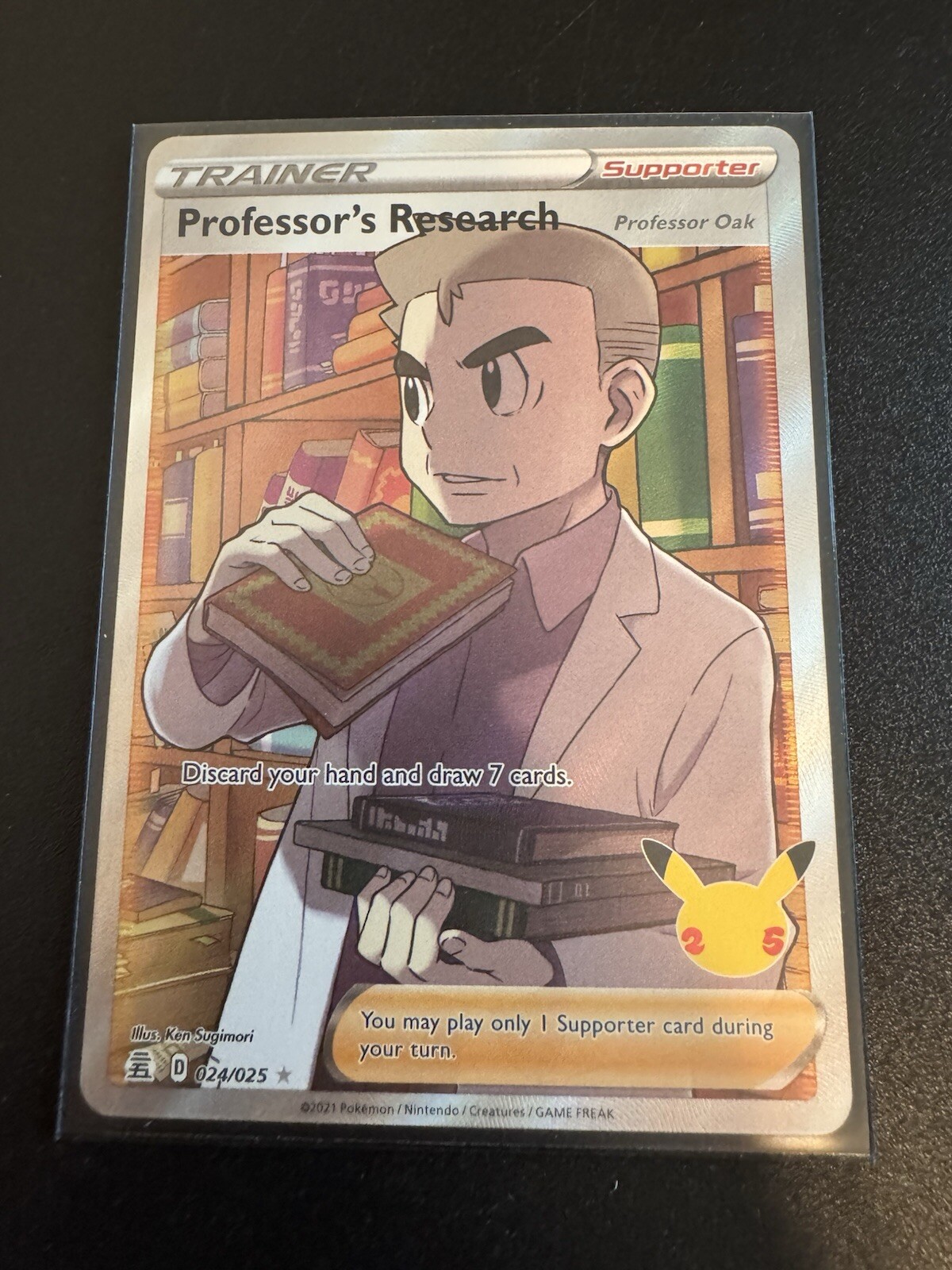 Professor’s Research 024/025 Celebrations 25th Anniversary Pokemon Card NM