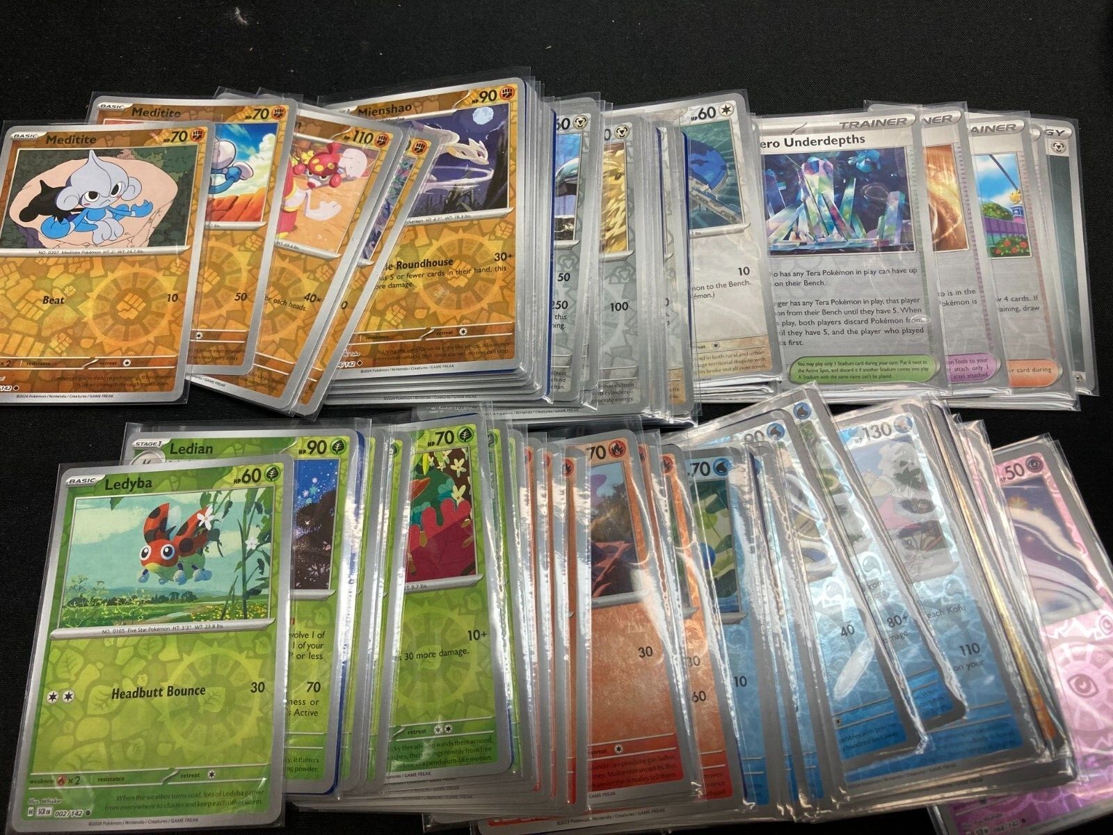 Reverse Holo – 2024 Pokemon Stellar Crown Card /142 ($2 Minimum Order Required)
