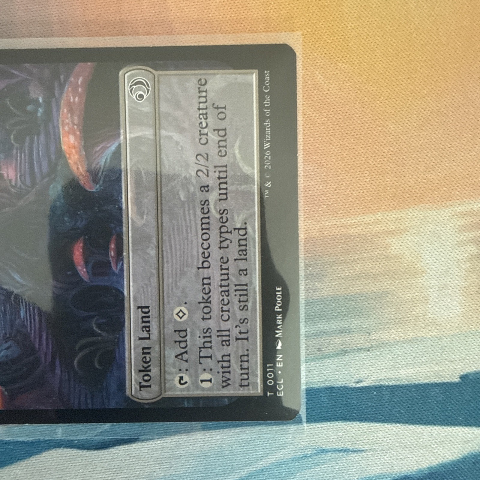 Elk // Mutavault Double-Sided Token #2 // 11 (NM) ECL Magic MTG