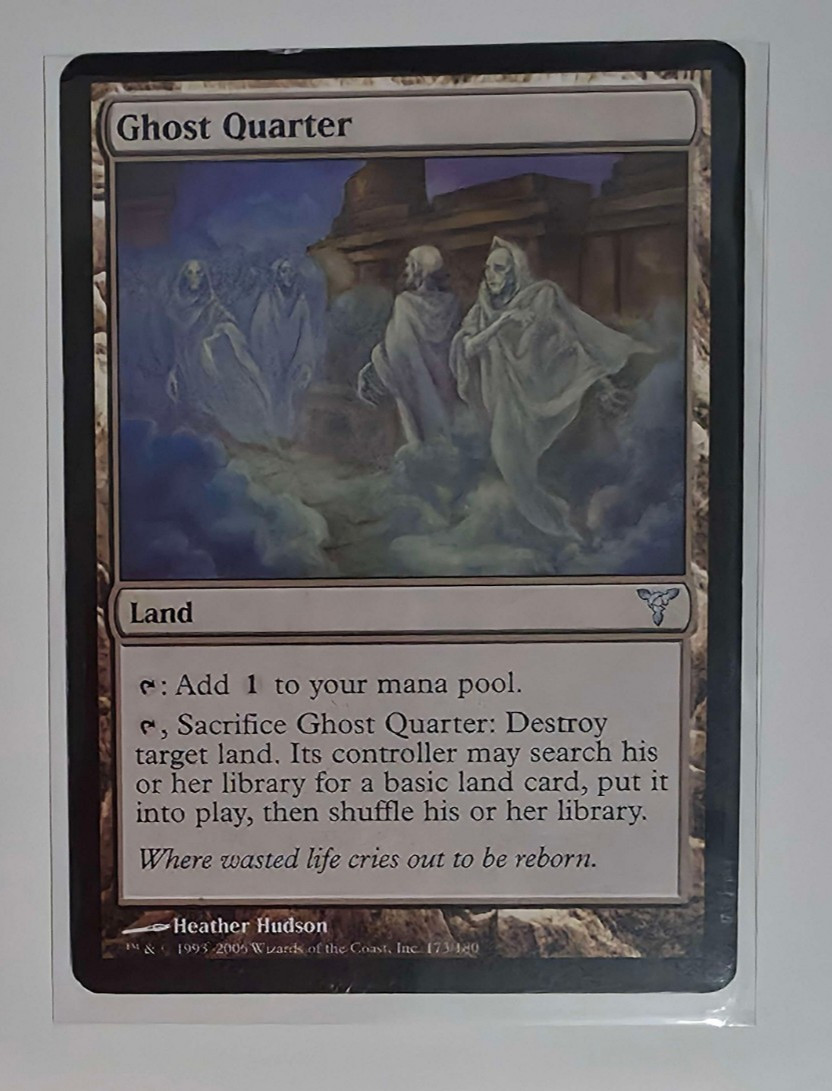 MTG Ghost Quarter – Dissension #173 LP Magic The Gathering