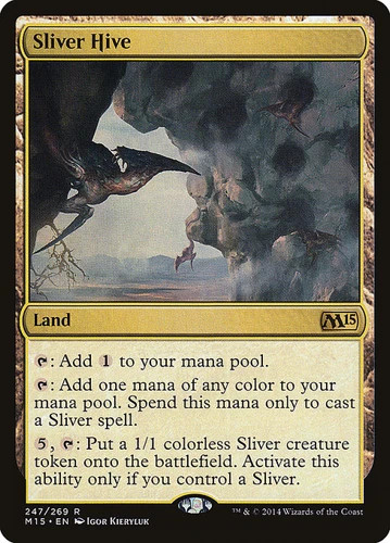 Sliver Hive – Foil Magic 2015 LP MTG