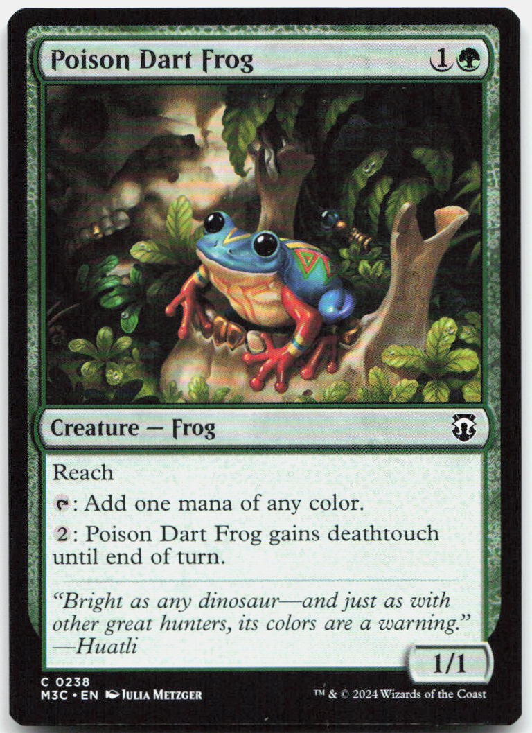 Poison Dart Frog [M3C – 238]