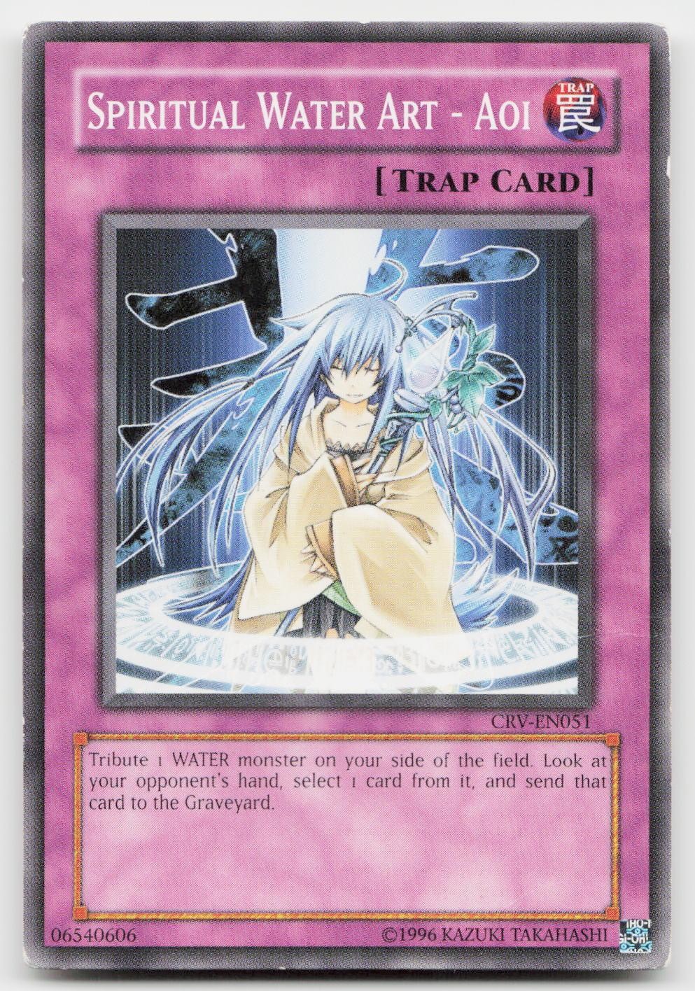 Spiritual Water Art – Aoi CRV-EN051 Cybernetic Revolution Yu-Gi-Oh Unlimited HP