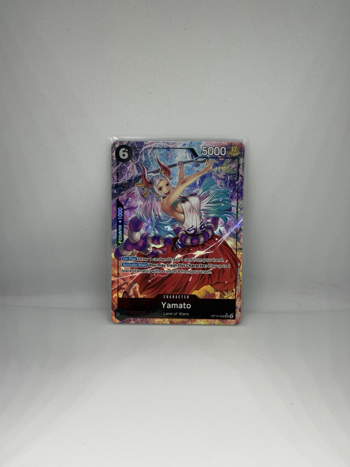 Yamato (098) (Alternate Art) OP16-098 The Time of Battle Foil