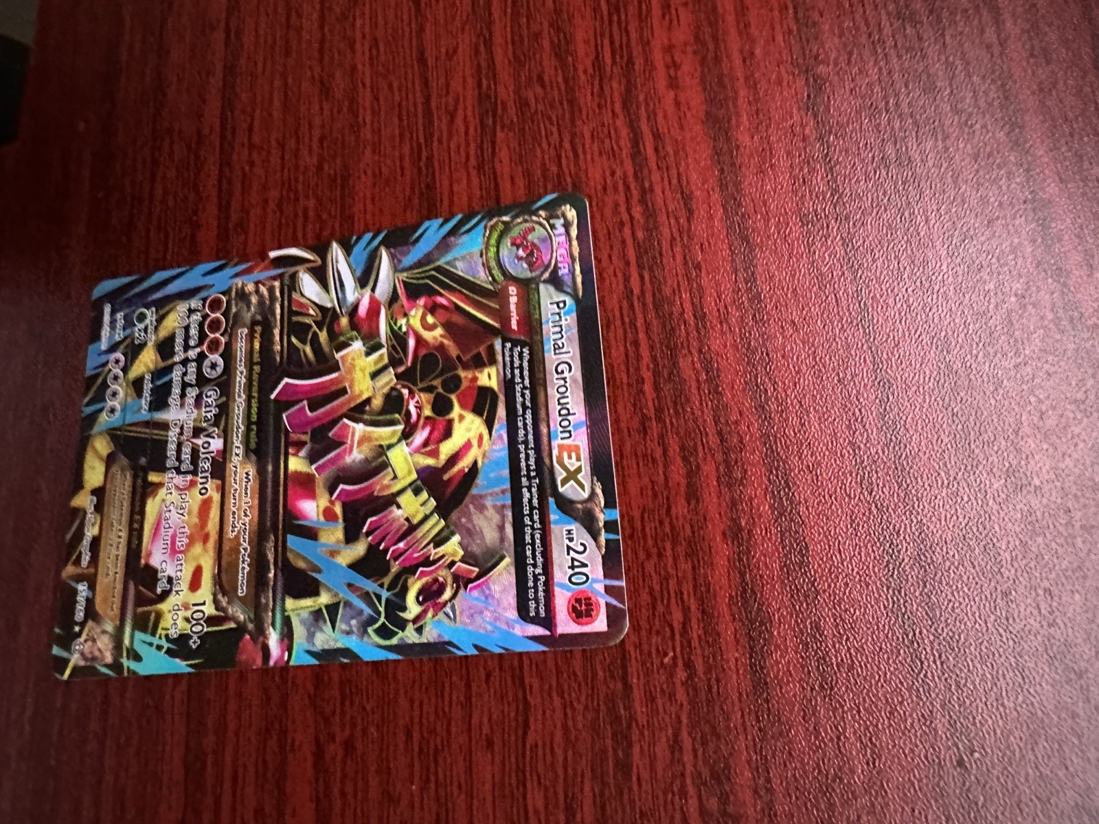 Pokemon TCG Primal Groudon EX XY Primal Clash Full Art Holo UR EN 2015 151/160