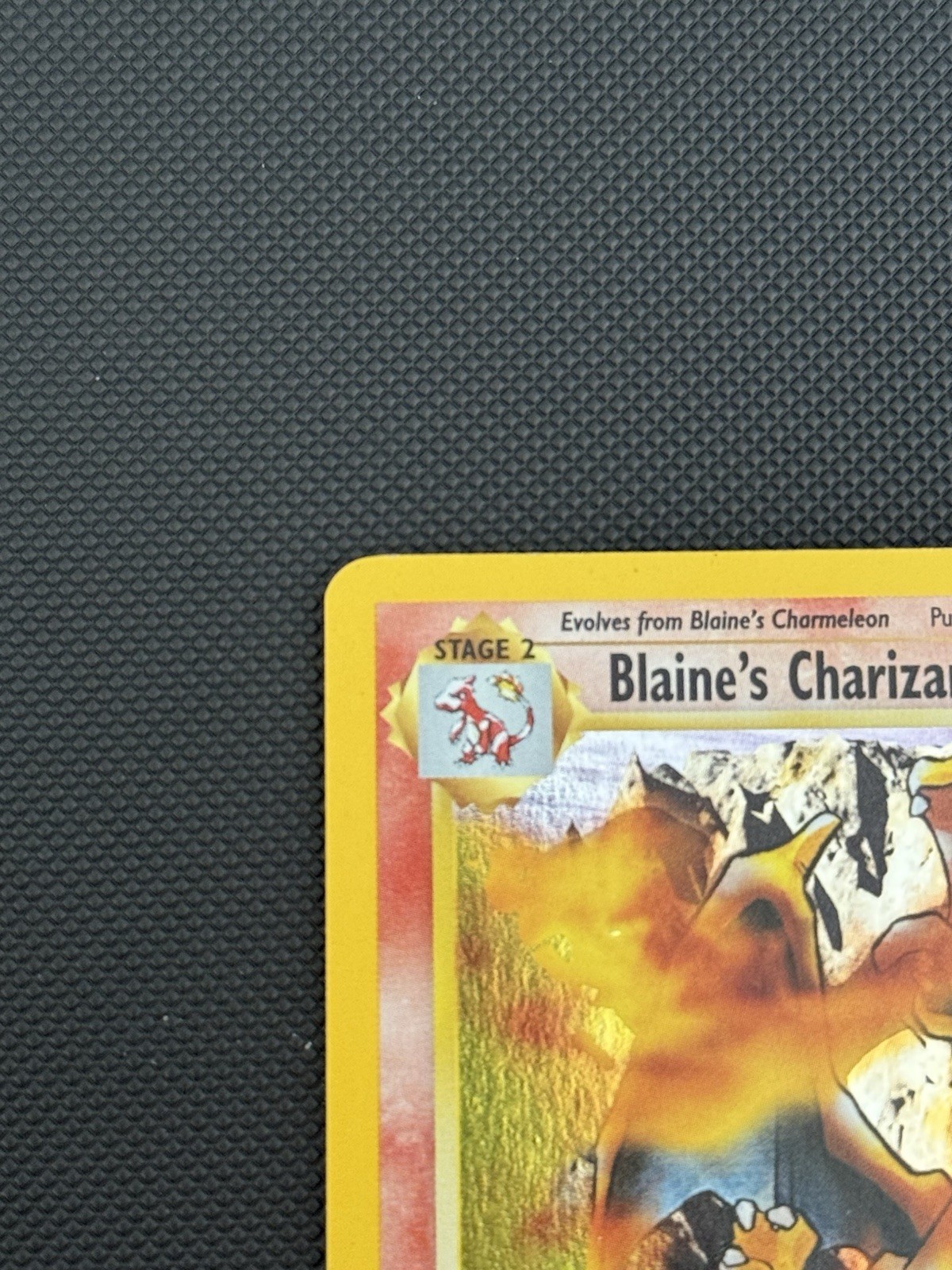 Pokemon TCG Blaine’s Charizard 2/132 Gym Challenge 2000 English Holo Rare HP100