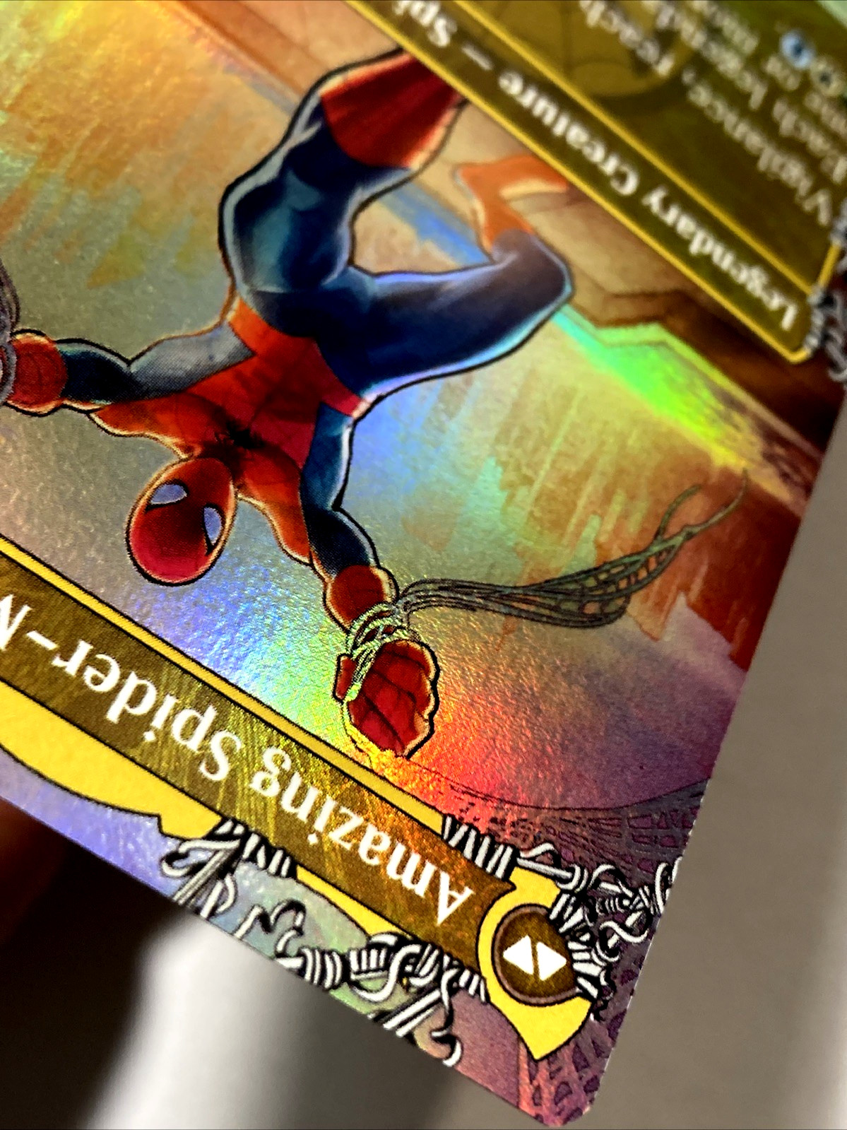 MTG Peter Parker (Borderless Foil) Marvel’s Spider-Man 0208 LP – NM