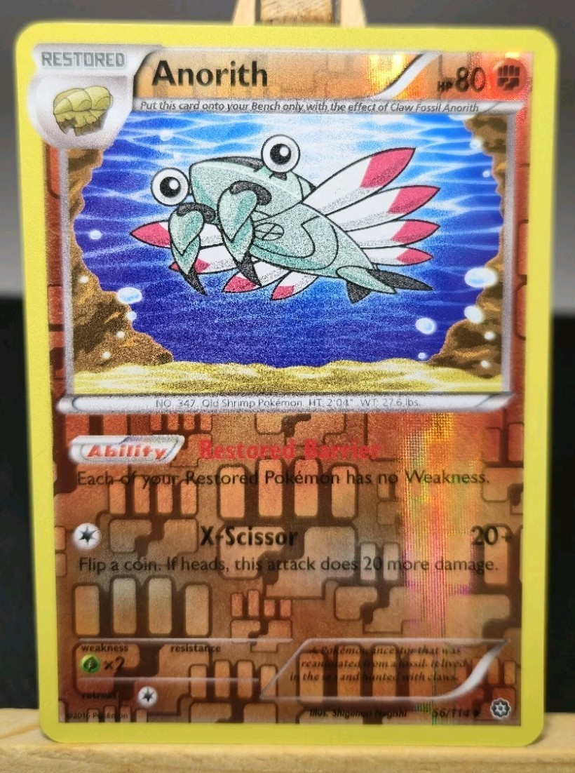 Anorite 56/114 REVERSE HOLO Steam Siege