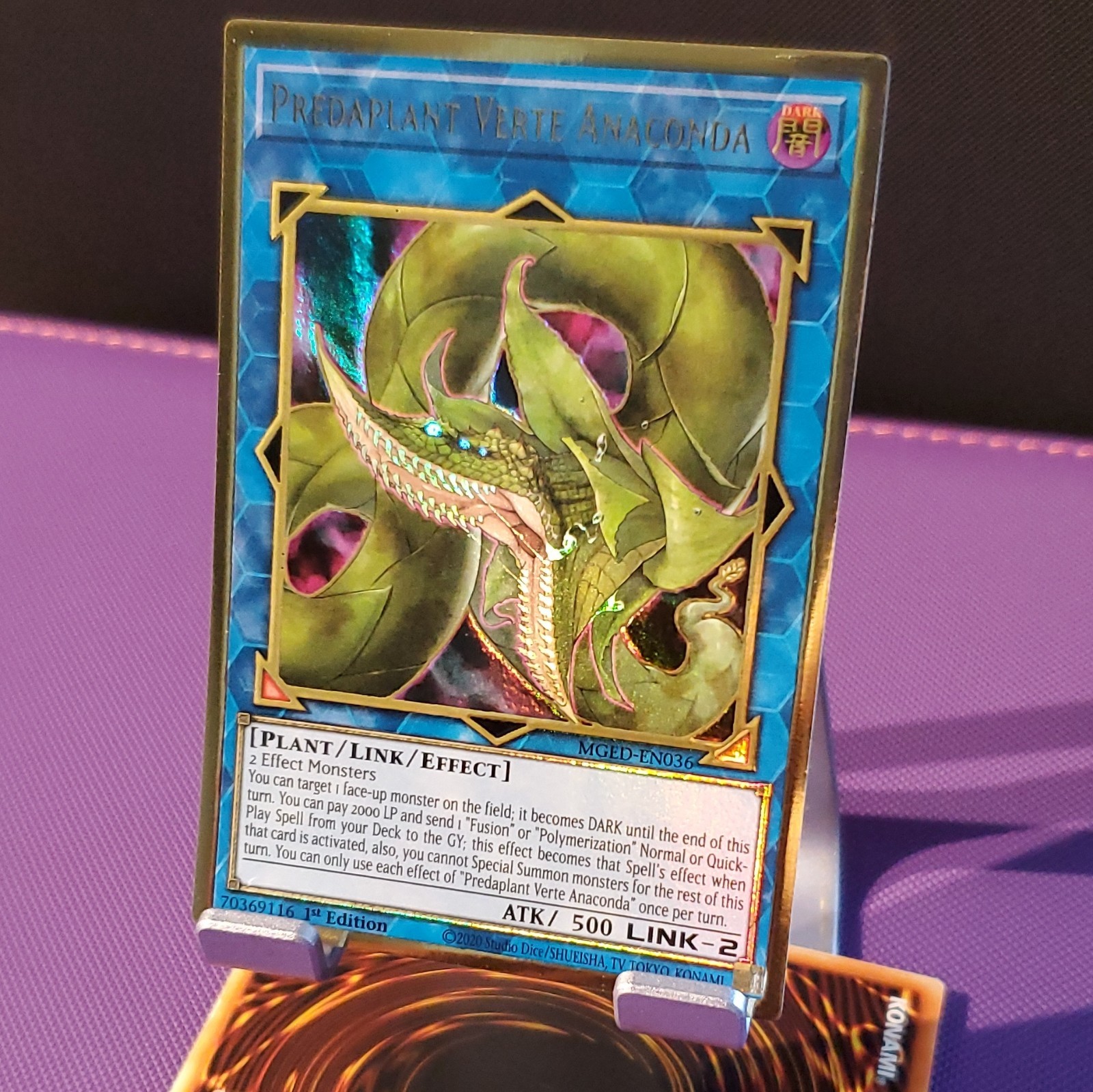 Predaplant Verte Anaconda MGED-EN036 Maximum Gold: El Dorado 1st Edition