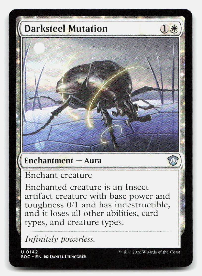 Darksteel Mutation 142 Commander: SOS MTG NM