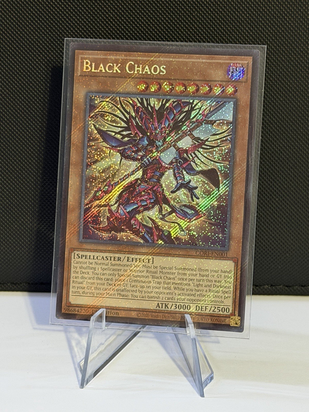 Yu-Gi-Oh! Black Chaos; Chaos Origin CORI-EN001 Secret Rare