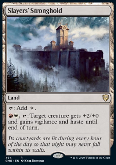 MTG Magic the Gathering Slayers’ Stronghold (494/743) Commander Legends NM