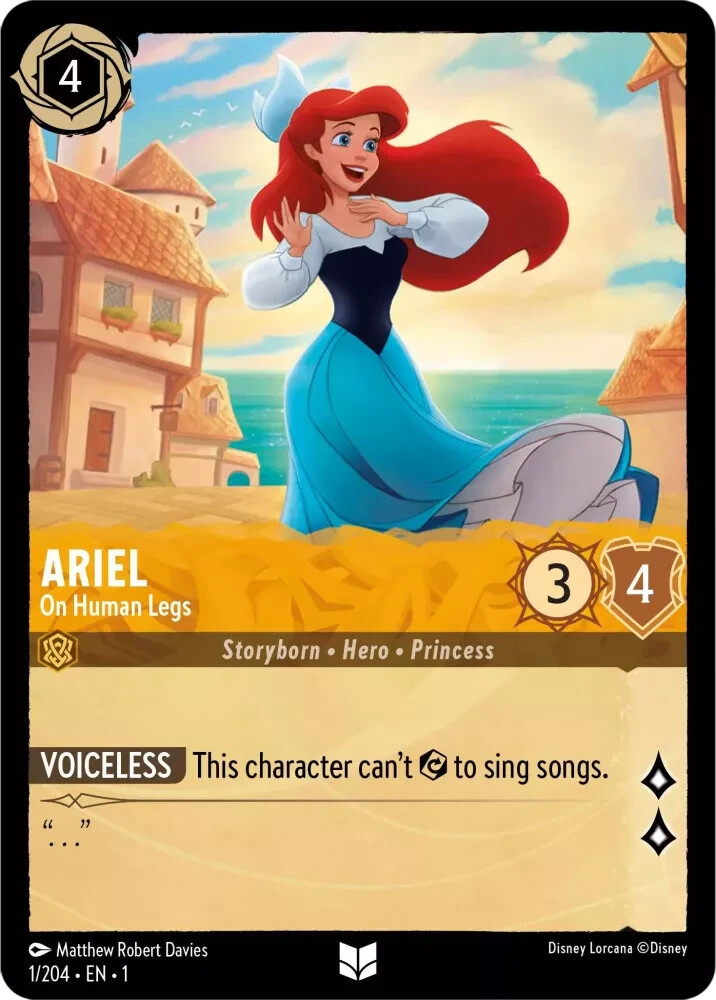 ✨ Disney Lorcana First Chapter – Regular Finish Cards – Pick 4+ Cards & Save 25%
