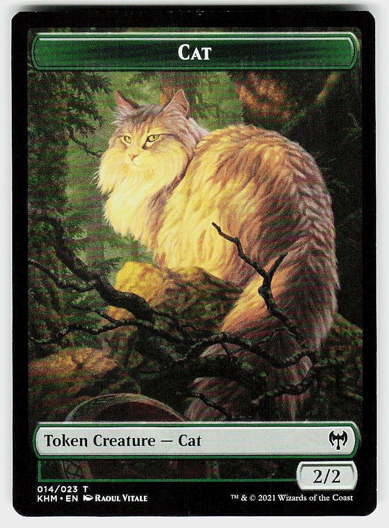 Cat Token T Kaldheim 14 NM