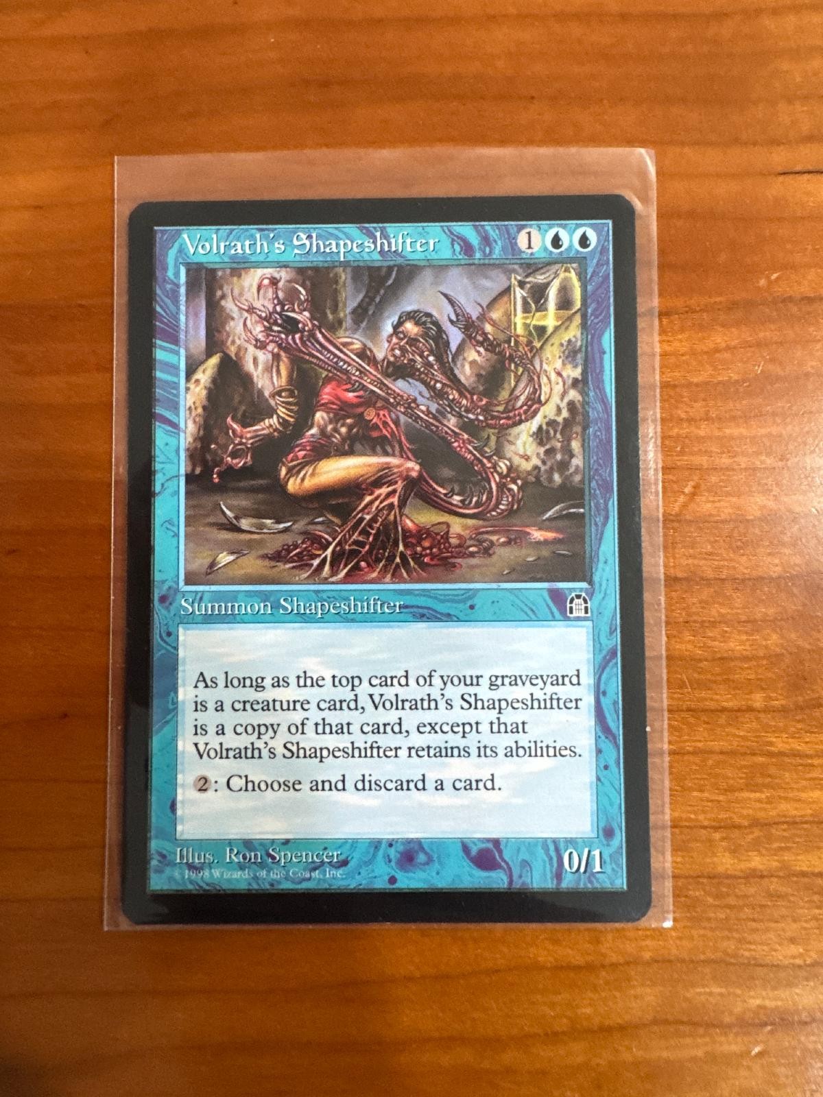 VOLRATH’S SHAPESHIFTER R STRONGHOLD MAGIC: THE GATHERING NEAR MINT
