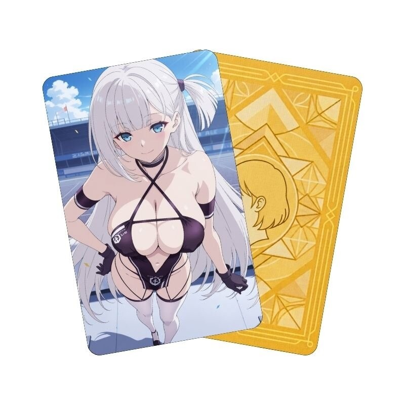 [Buy 2+ Free Ship]Waifu Sexy Hentai Dual Sided Lewd Anime Goddess Card