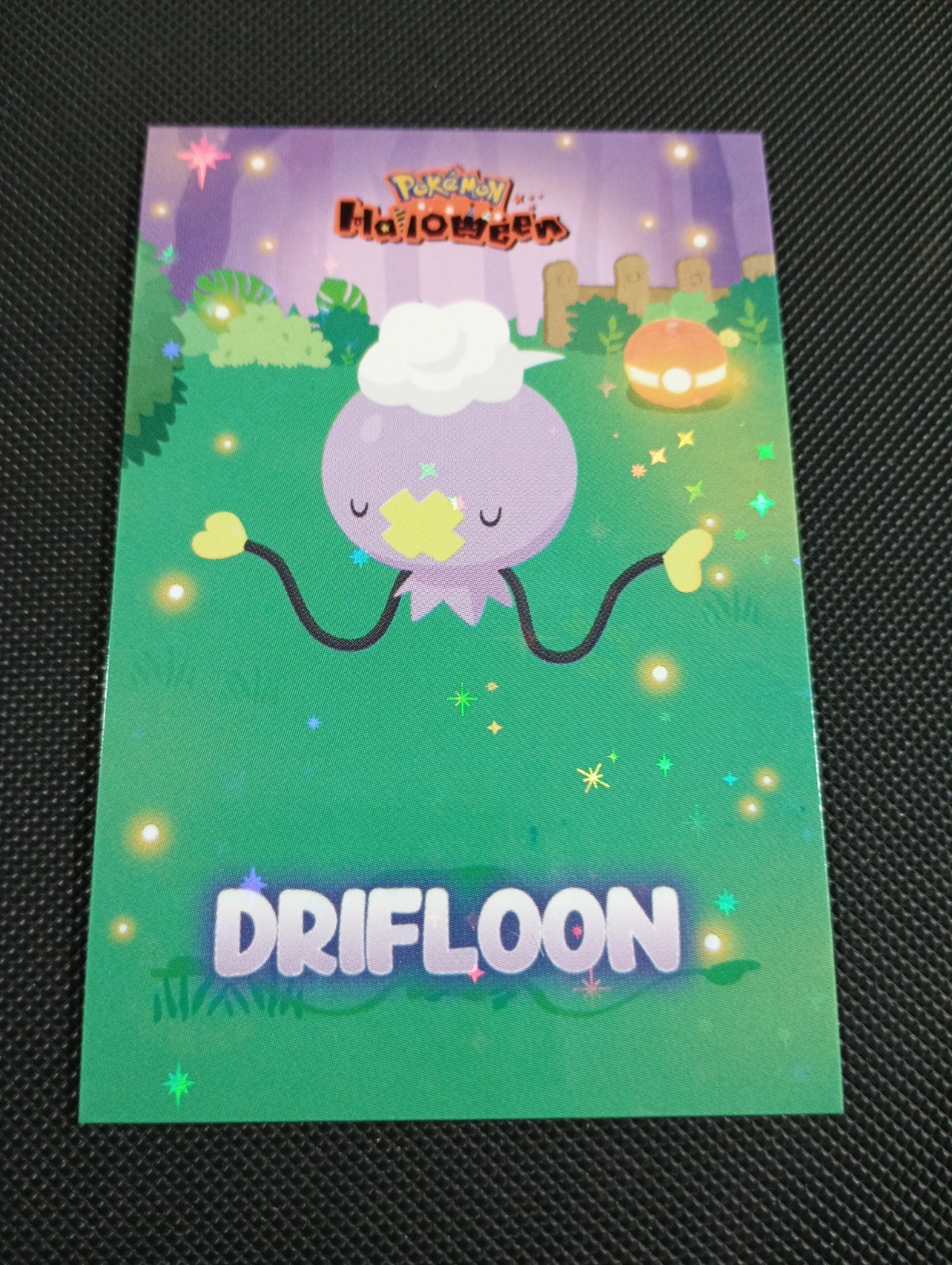 Drifloon Sleepy Set POKEMON DATABASE HALLOWEEN SET Star HOLO PERU 2025