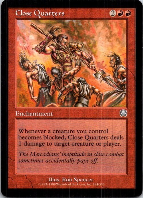 Magic the Gathering Close Quarters Mercadian Masques MTG Free Shipping!