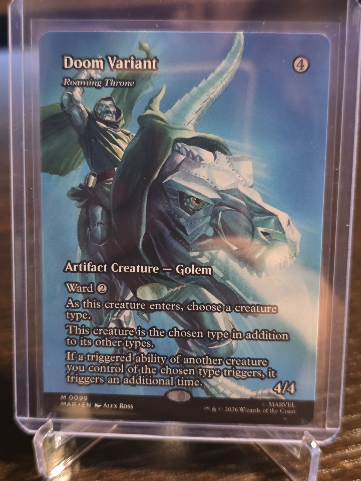 Doom Variant – Roaming Throne (Borderless) Marvel Universe Eternal Regular