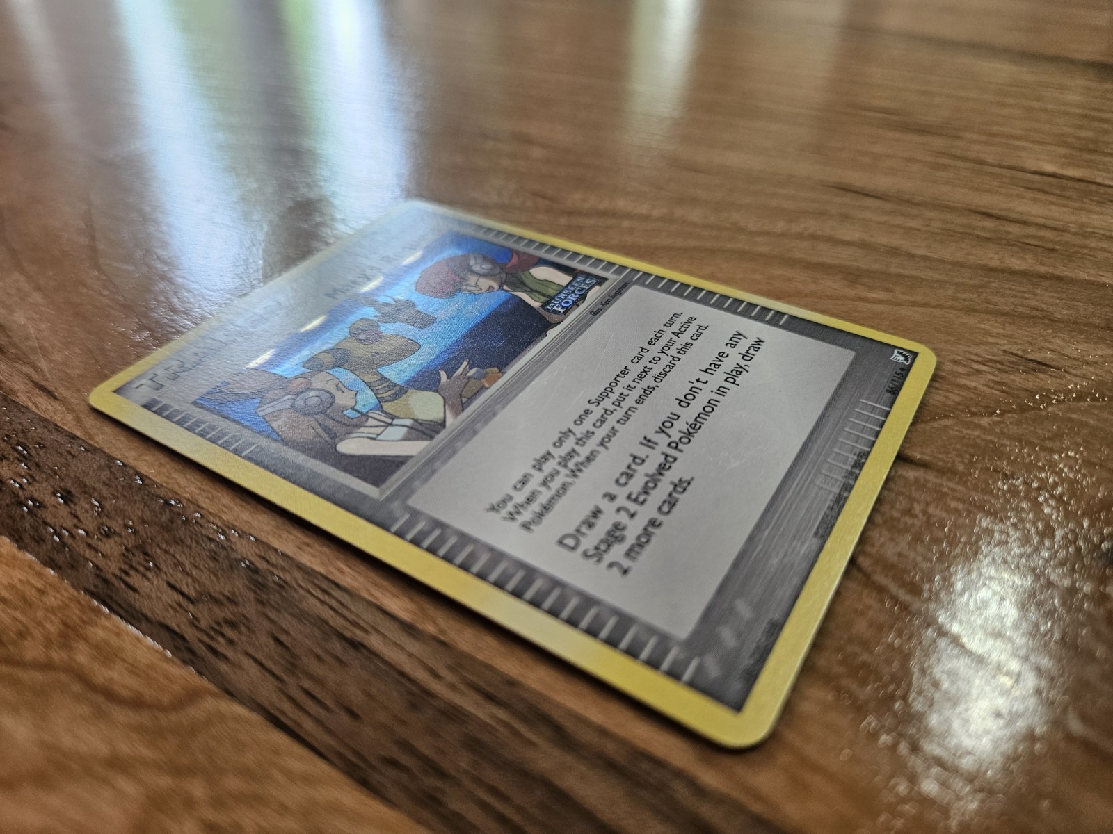 Mary’s Request 86/115 Unseen Forces Reverse Holo Stamped NM Condition