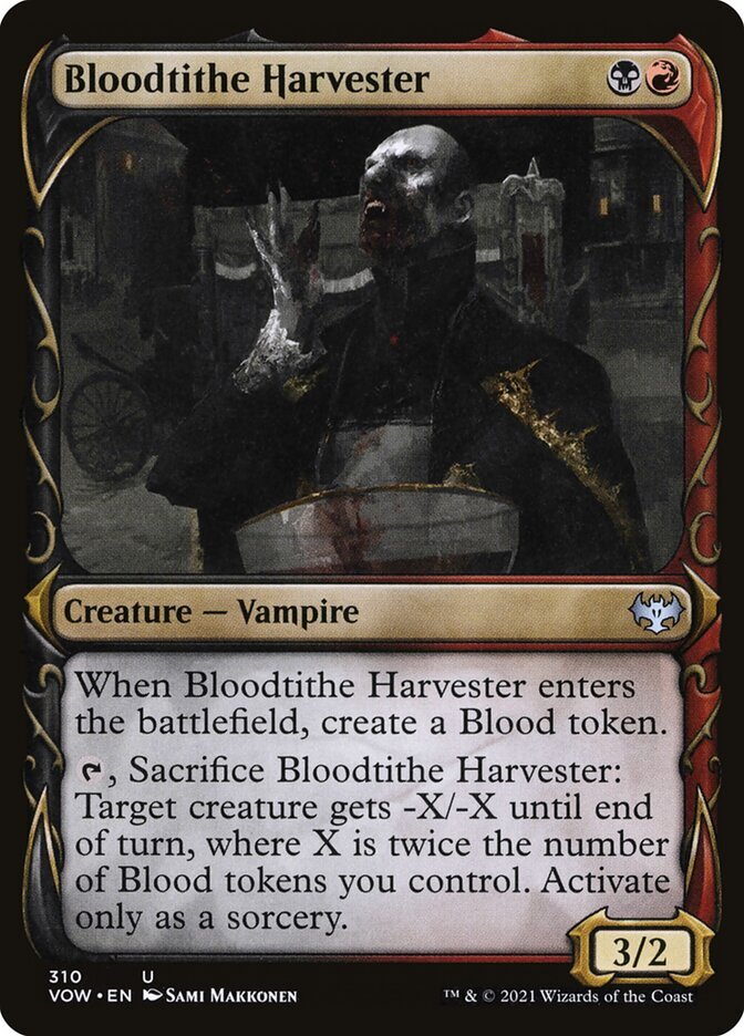 MTG Magic the Gathering Bloodtithe Harvester (310/596) Innistrad Crimson Vow LP