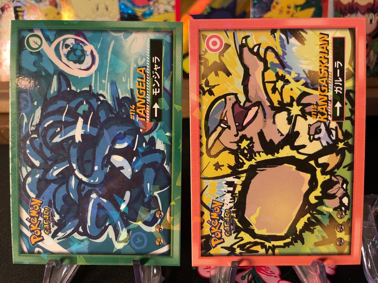 #114-115 Kangaskhan Tangela Cracked Ice Holo Pokemon Safari 2025 Peru Us Seller