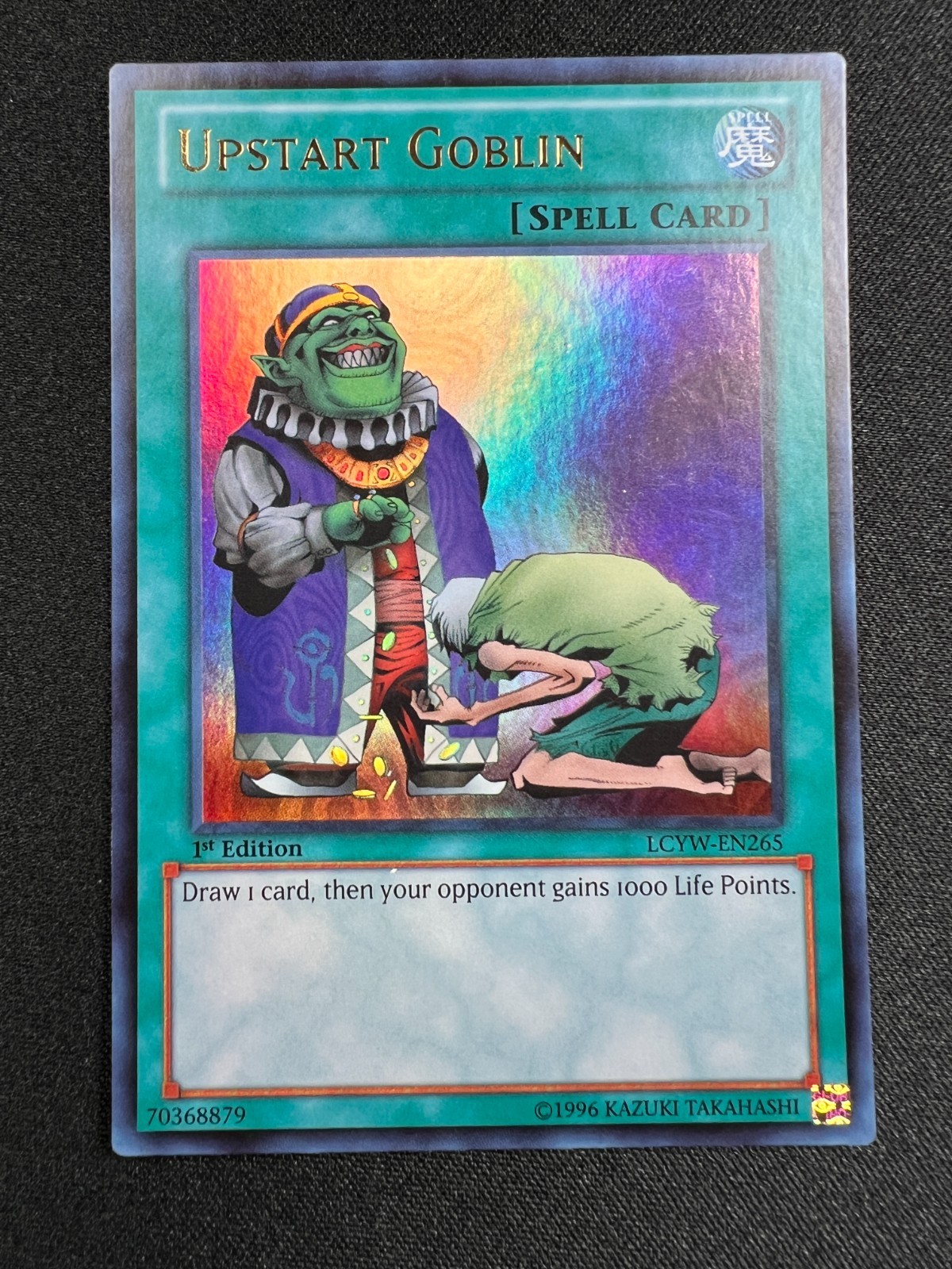 Yu-Gi-Oh! Upstart Goblin (NM) 1st Edition LCYW-EN265 Legendary Collection 3
