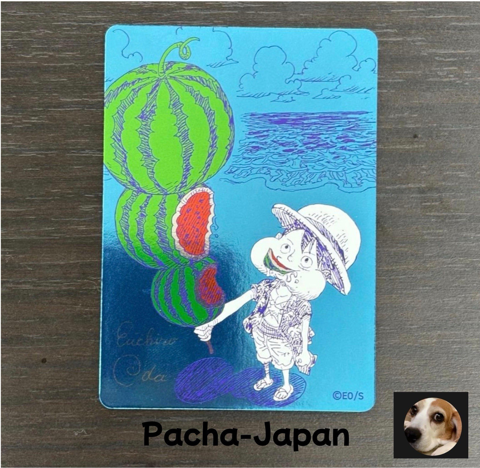 ONE PIECE Metakira Card Luffy Watermelon NatsuComi 2026 Promo Foil