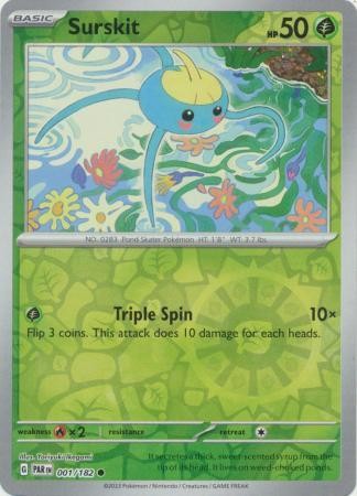 Pokémon Paradox Rift: Pick Your Card – Reverse Holo/Holo/ex Near Mint TCG