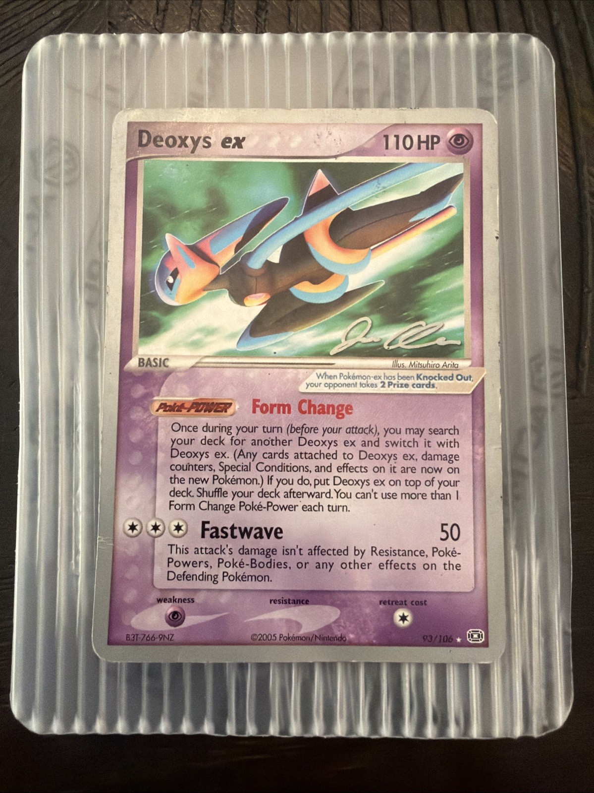Deoxys ex – 2006 (Jason Klaczynski) 93/106 World Championship Decks Regular