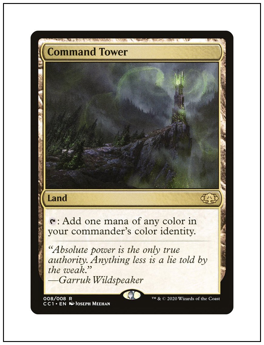 Command Tower, Commander Collection Green, Magic MTG NM