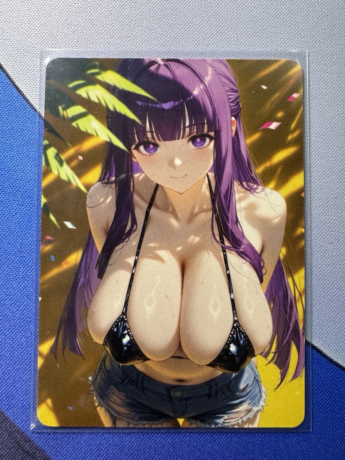 Fern Frieren Beyond Journeys End ACG Goddess Story Waifu Anime Custom Card