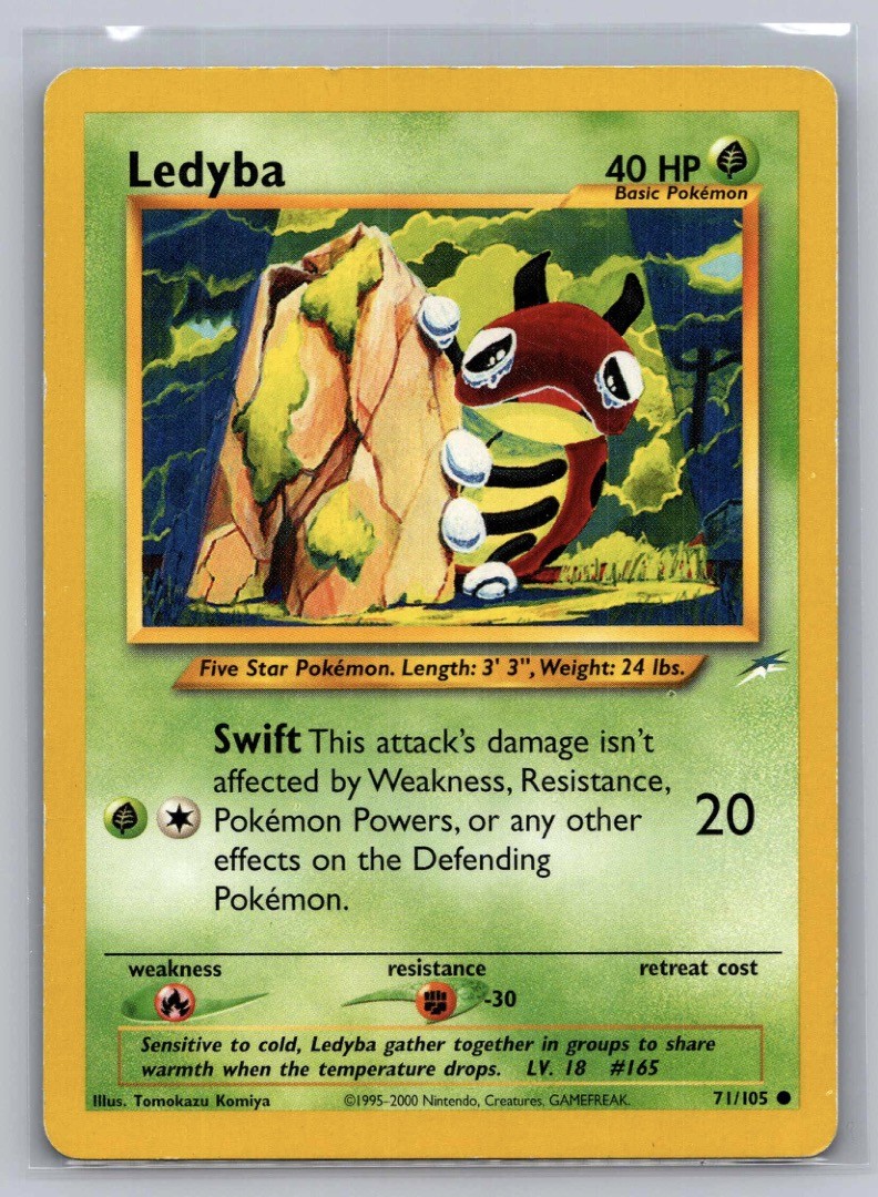 Pokémon TCG Neo Destiny Ledyba 71/105
