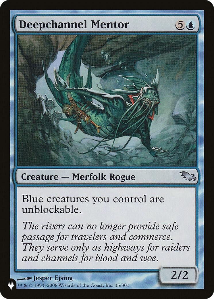 Deepchannel Mentor [LIST – 35/301]