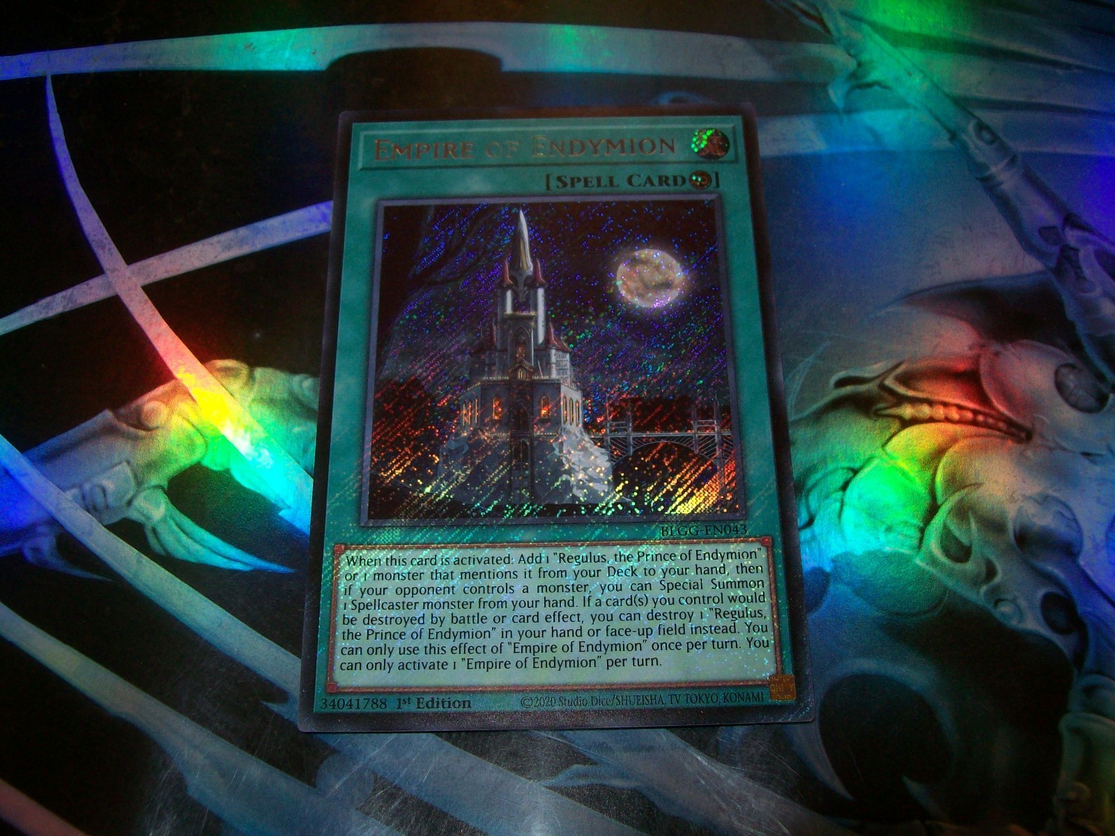 Empire of Endymion 1st Edition Secret Rare BLGG-EN043 Yu-Gi-Oh!