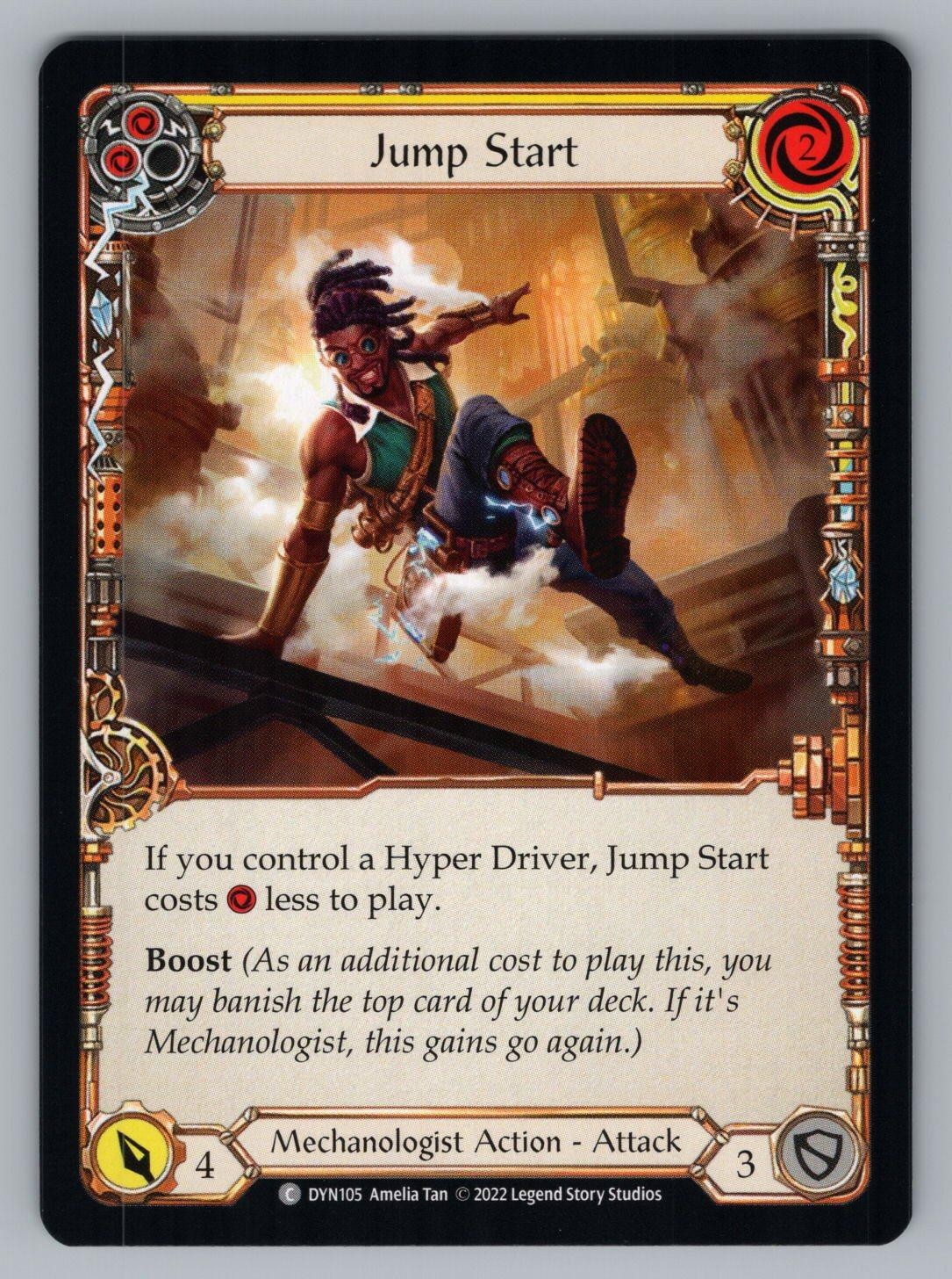 JUMP START (YELLOW) DYN105 C FLESH AND BLOOD NM WISNU TAN