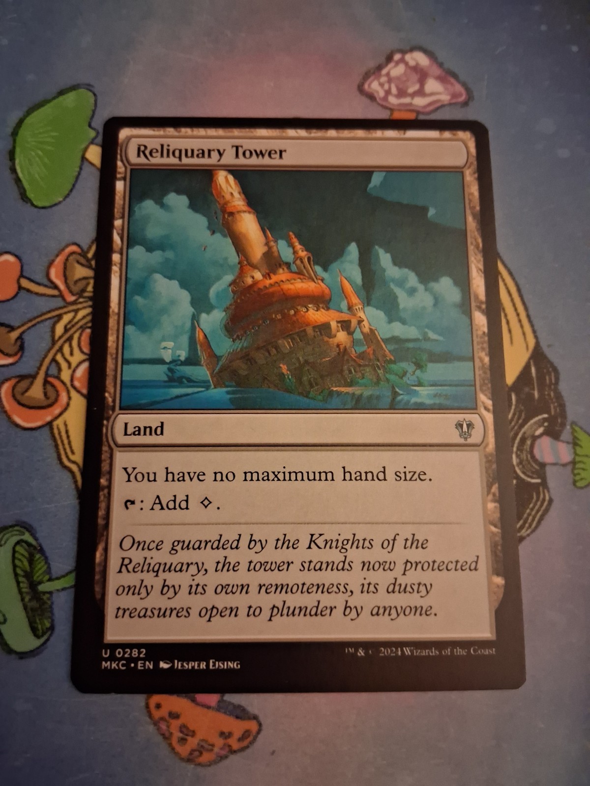 Reliquary Tower [MKC – 282] NM Magic The Gathering