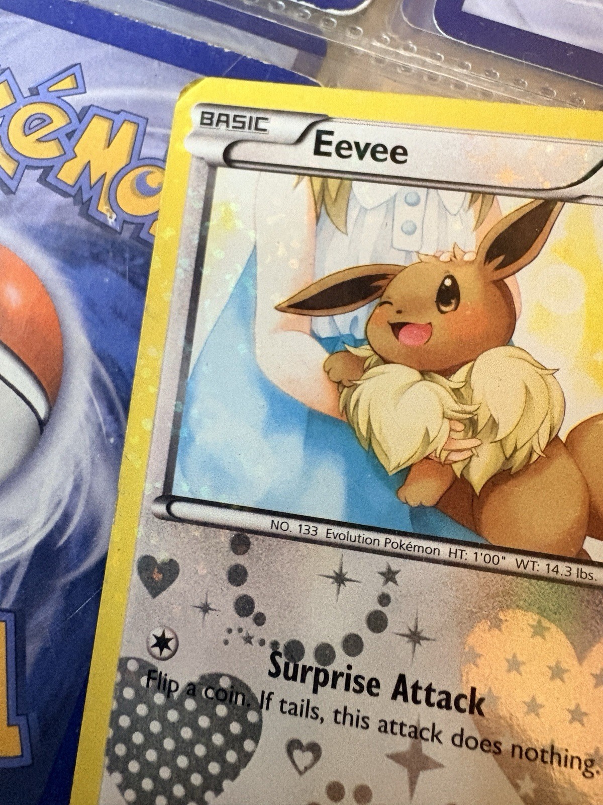 Eevee RC14/RC25 Legendary Treasures: Radiant Collection Holo