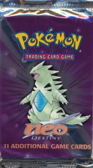 Pokémon Neo Destiny Set Unlimited – 2002 Vintage WoTC – NM/LP