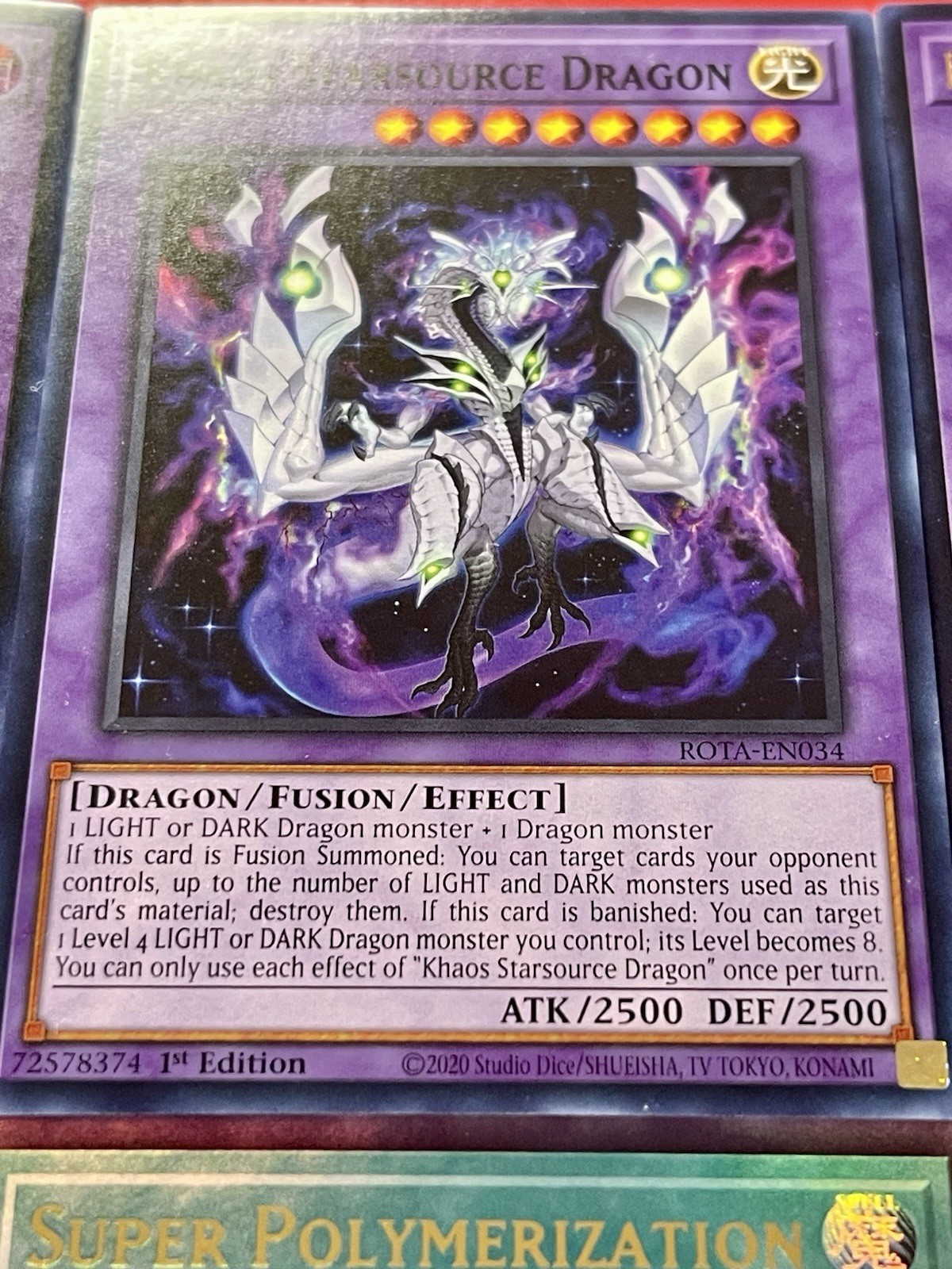 3x Super Polymerization + Borreload Furious Dragon + Dragonlord + Khaos |YuGiOh!