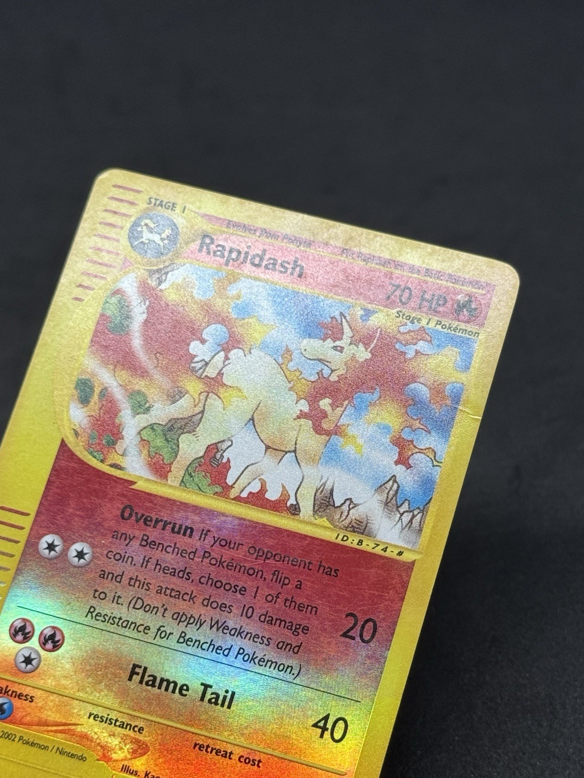 Rapidash 062/165 Expedition Base Set Reverse Holo