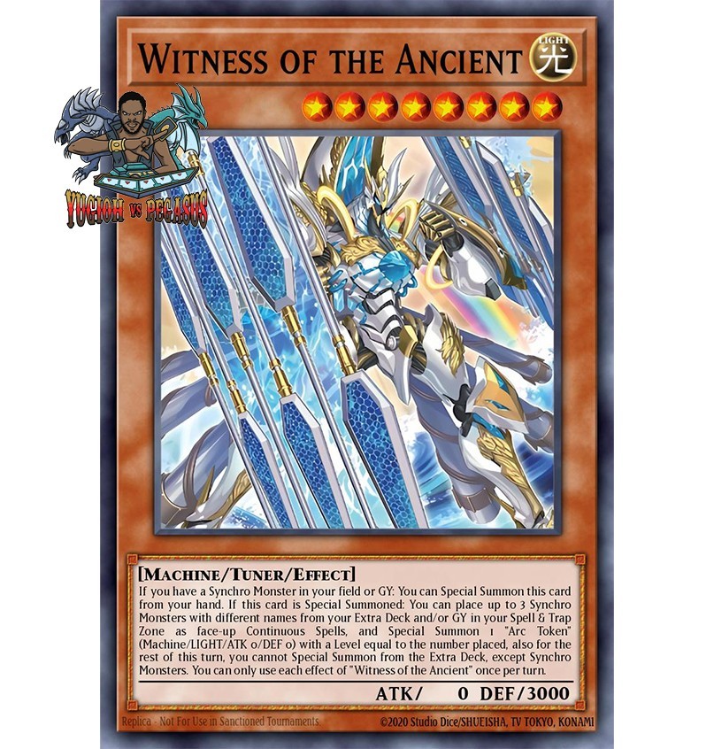 Yugioh! 1x Witness of the Ancient CORI-EN081 Ultra Rare 1st Ed NM